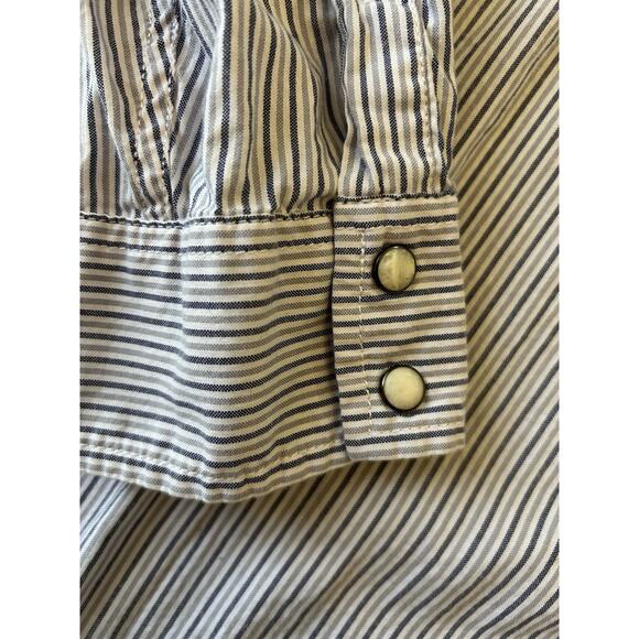 vintage western pearl snap shirt American Eagle mens XXL button up Cowboy 2XL - Picture 4 of 7